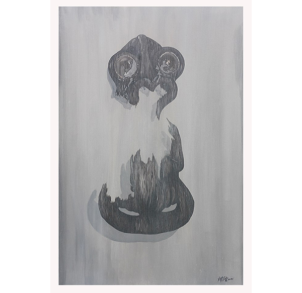 Hei Tiki Painting Mikaira 2