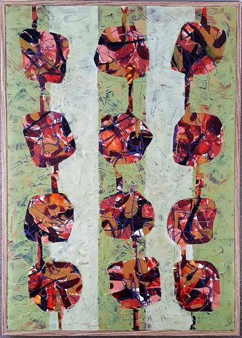 Patrona Grid VI Framed