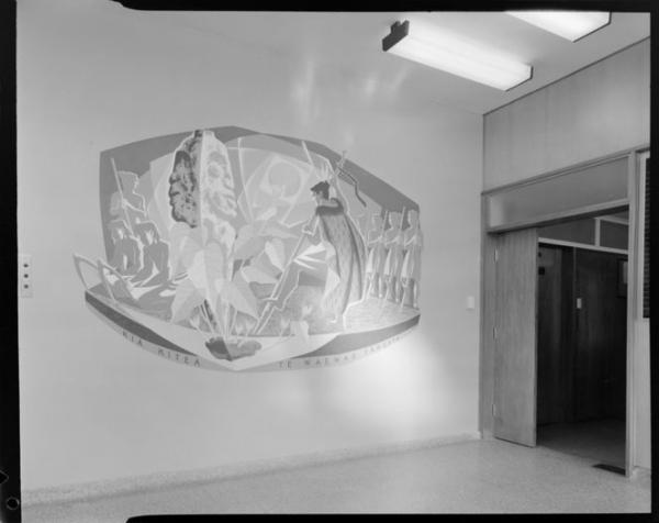Interior, Ministry of Works, Soil Bureau building, Taita, Lower Hutt.
