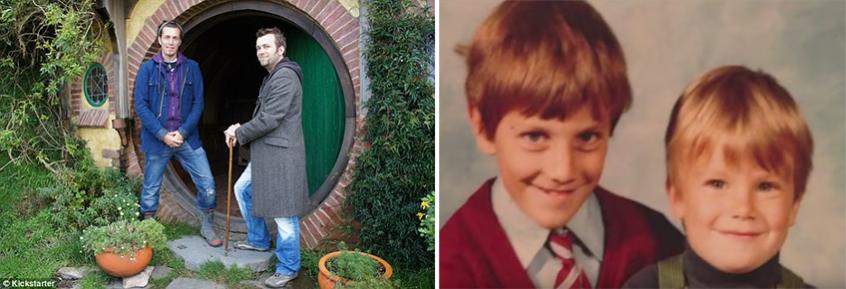 Royd and Mike, the Tolkien brothers