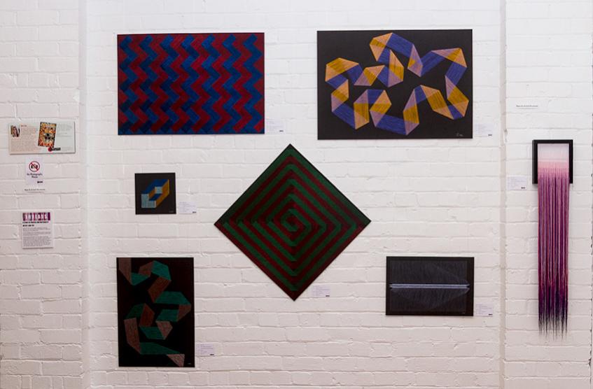 Threads exhibition at the Fine Arts Whanganui Gallery.