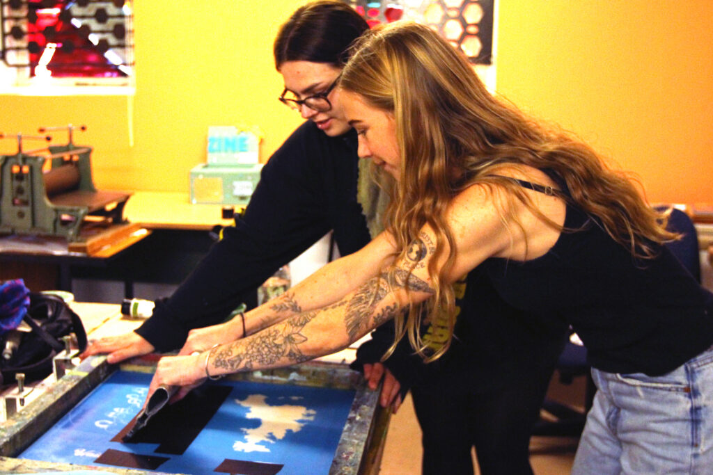 The Learning Connexion Art Programme Creative Art School Printmaking Classes 15