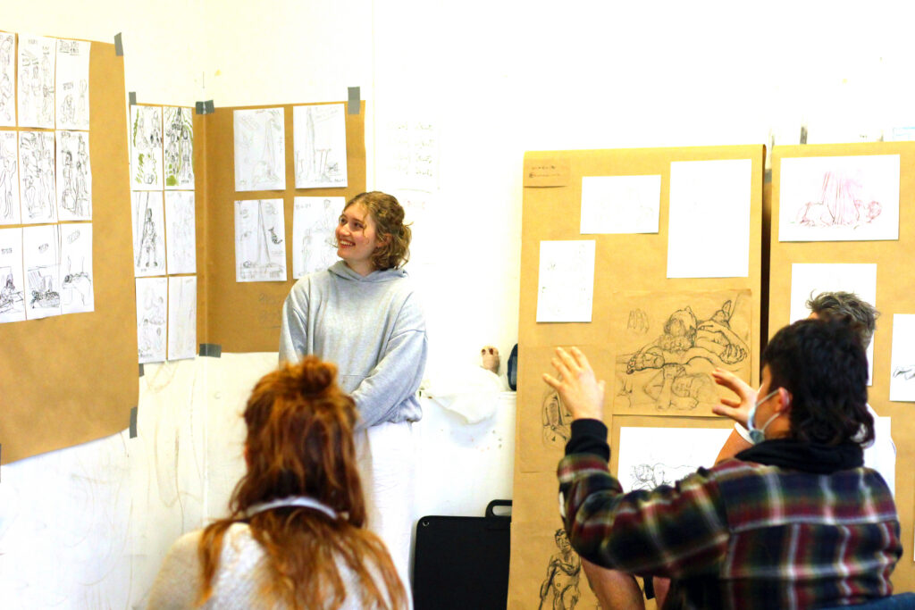 The Learning Connexion Art School Art Programme Life Drawing Class 1