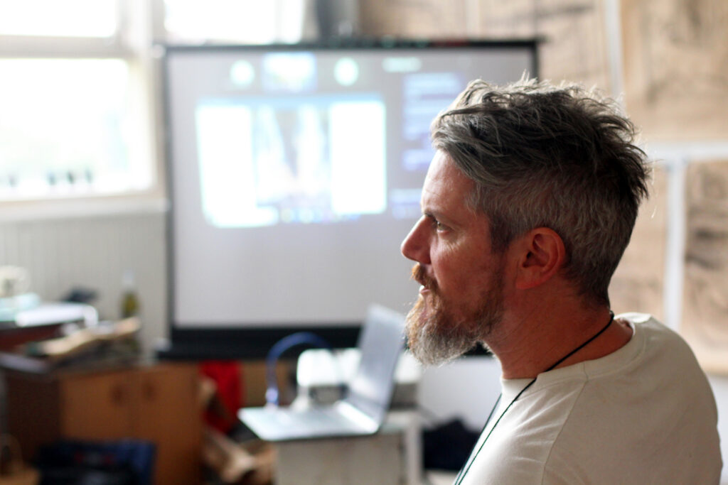 The Learning Connexion Art School Art Programme Life Drawing Class Tutor Dan Wilkinson