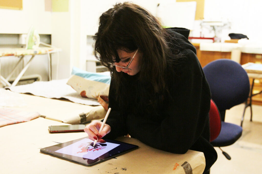 The Learning Connexion Art School Digital Art Courses student Tori