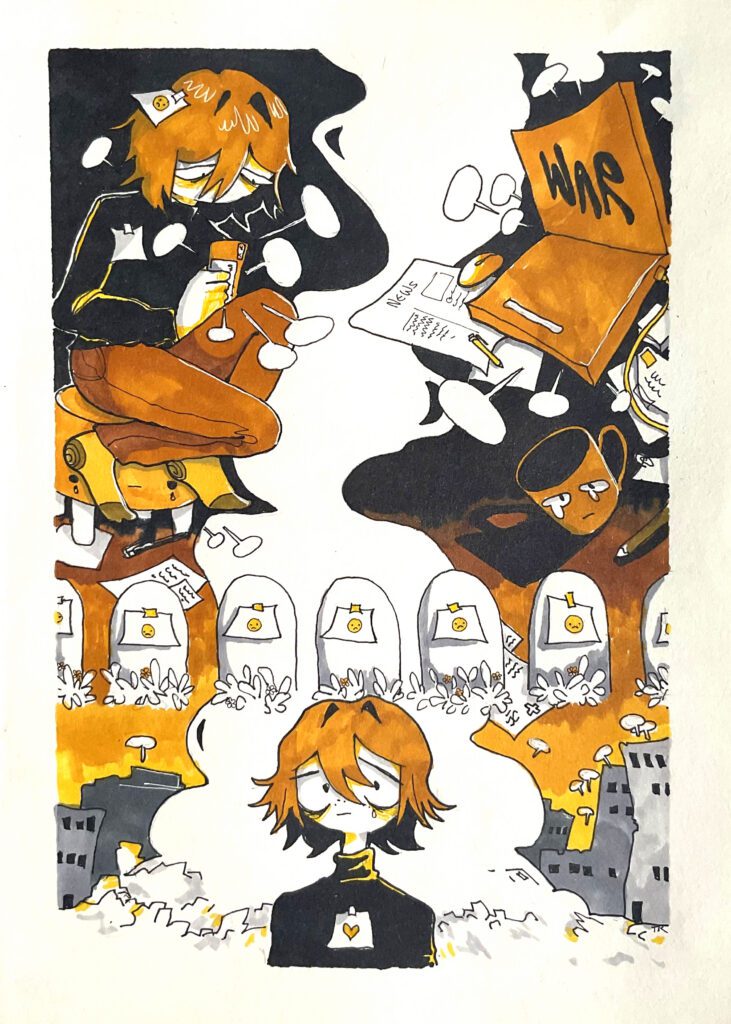 The Learning Connexion Art School art programme Distance Delivery Illustration studentTasmyn Kibblewhite 1